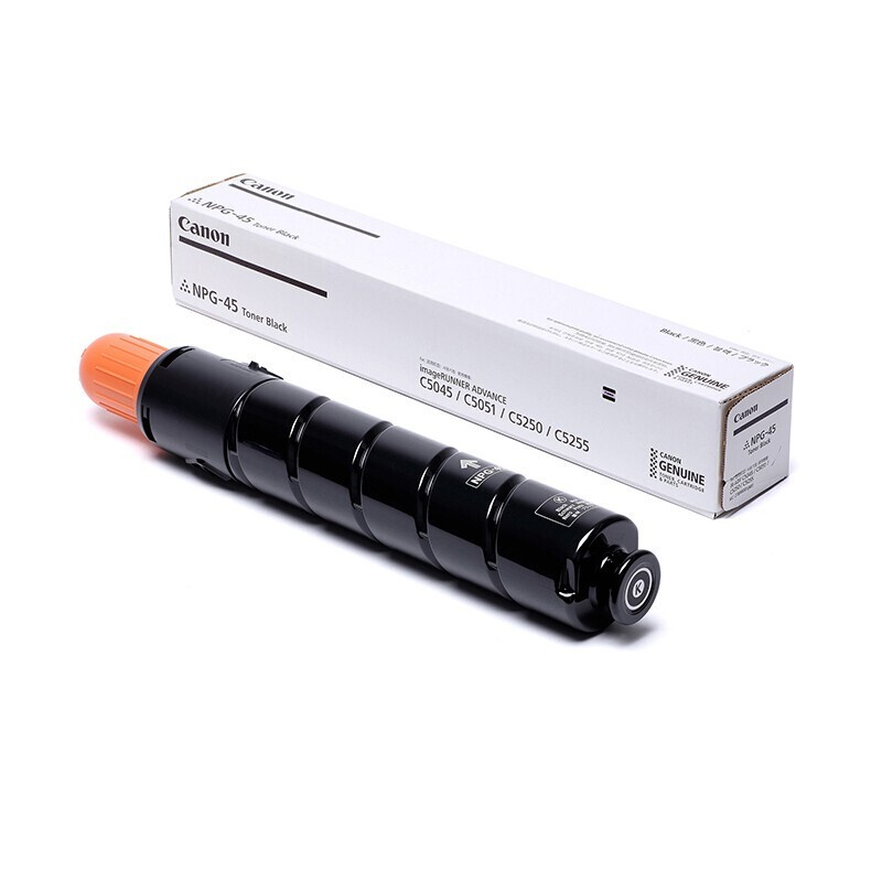 CANON/佳能 墨粉 NPG-45 TONER BK 黑色/4.4万页 适用机型：iR-ADVC5045/iR-ADVC5051/iR-ADVC5250/iR-ADVC5255 单位:个