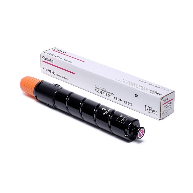 CANON/佳能 墨粉 NPG-45 TONER M 品红色/3.8万页 适用机型：iR-ADVC5045/iR-ADVC5051/iR-ADVC5250/iR-ADVC5255 单位:个