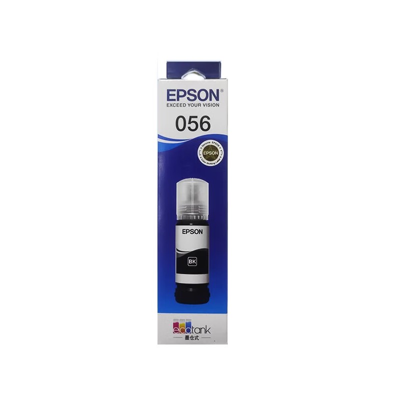 EPSON/爱普生 056墨水 C13T09E180 黑色/70ml/3600页 适用机型：L8058/L18058 单位:个