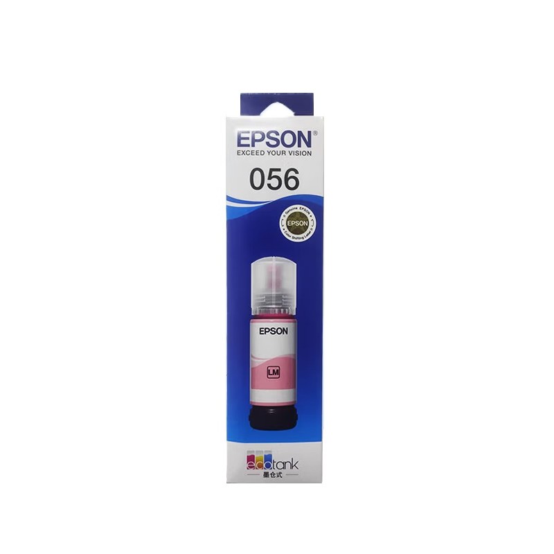 EPSON/爱普生 056墨水 C13T09E680 淡洋红色/70ml/7200页 适用机型：L8058/L18058 单位:个