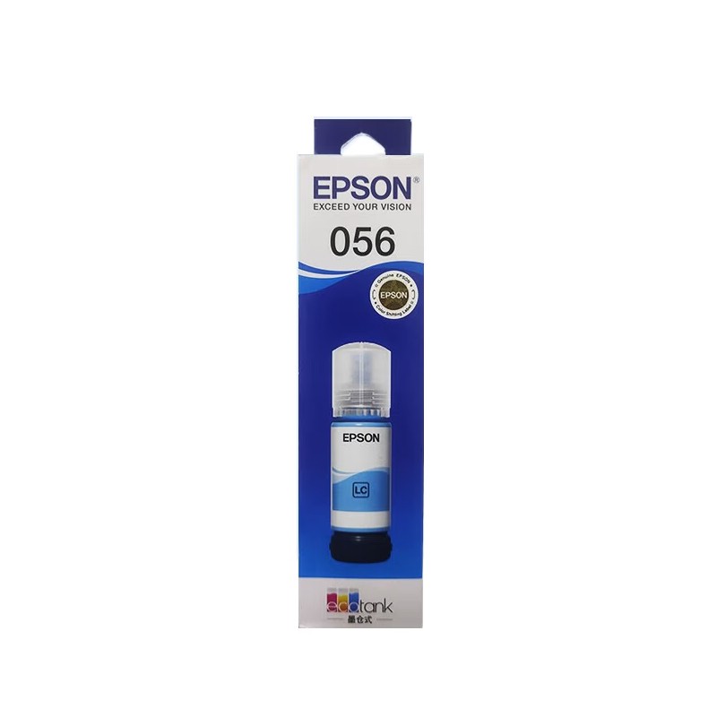 EPSON/爱普生 056墨水 C13T09E580 淡青色/70ml/7200页 适用机型：L8058/L18058 单位:个