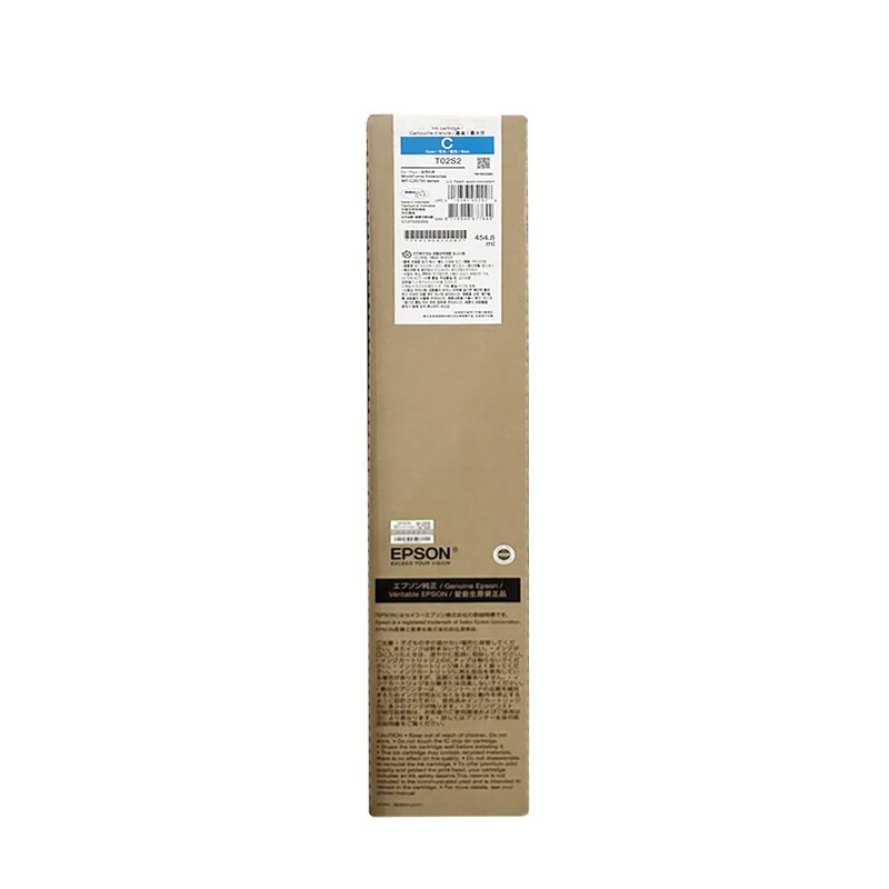 EPSON/爱普生 墨盒 T02S2 青色/5万页 适用机型：WF-c20750a 单位:个