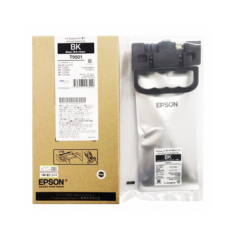 EPSON/爱普生 墨盒 T9501 黑色/1万页 适用机型：WF-C5290a/C5790a 单位:个
