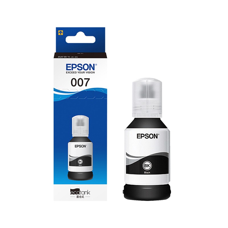 EPSON/爱普生 007墨水 C13T06L180 黑色/6000页 适用机型：M2148/M2178/M3148/M1178/M3178 单位:个
