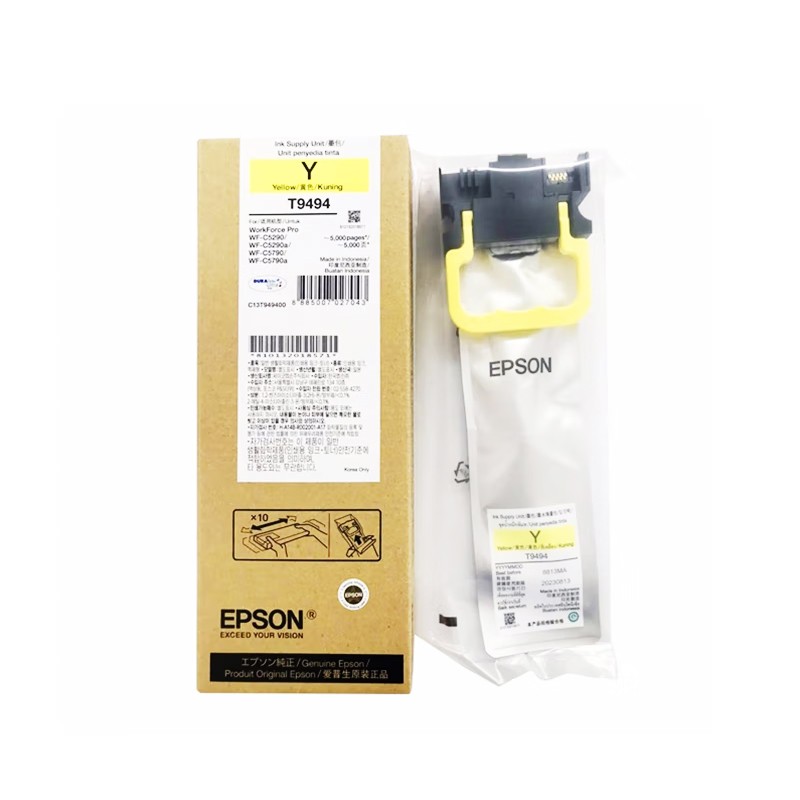 EPSON/爱普生 墨盒 T9494 黄色/5000页 适用机型：WF-C5290a/C5790a 单位:个