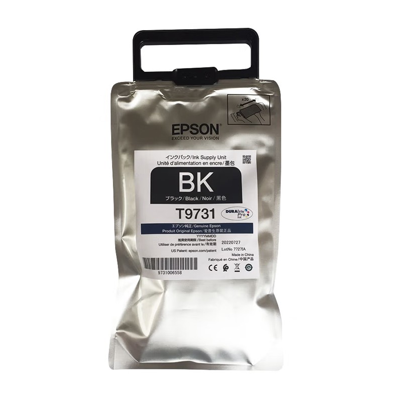 EPSON/爱普生 墨盒 T9731 黑色/2.5万页 适用机型：PX-S7070S/PX-M7070FX/WF-C869Ra 单位:个