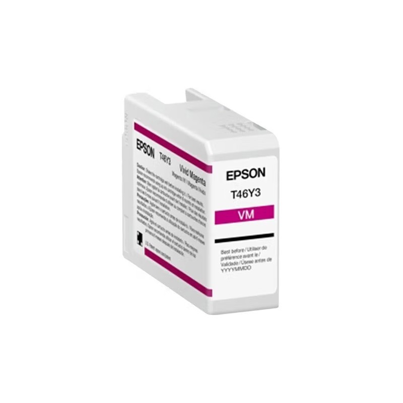 EPSON/爱普生 墨盒 C13T47C300 鲜洋红50ml 适用机型：P908 单位:个