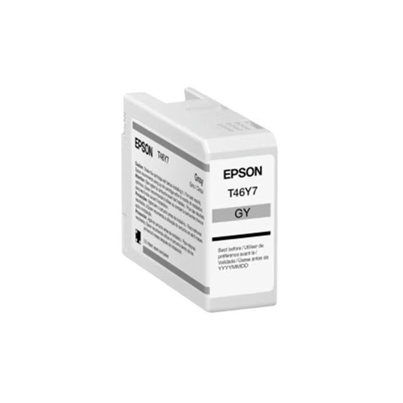 EPSON/爱普生 墨盒 C13T47C700 灰色50ml 适用机型：P908 单位:个