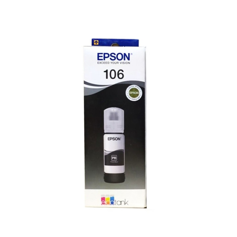 EPSON/爱普生 106墨水 C13T00R140 照片黑色/70ml/5000页 适用机型：L7188 单位:个
