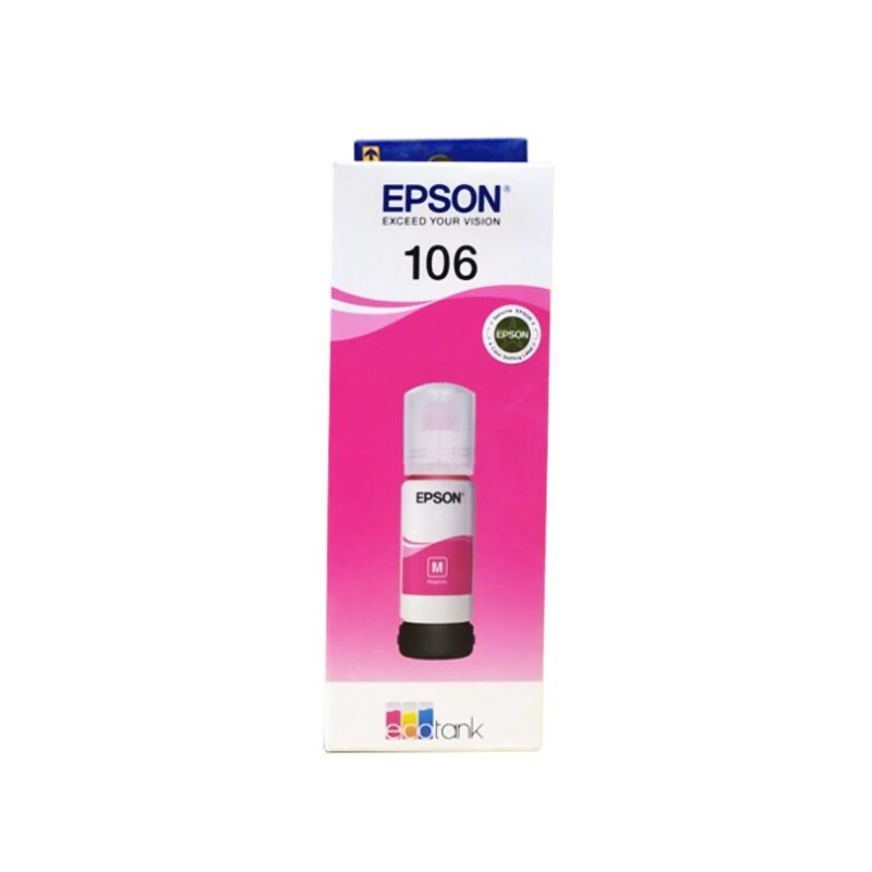 EPSON/爱普生 106墨水 C13T00R340 洋红色/70ml/5000页 适用机型：L7188 单位:个