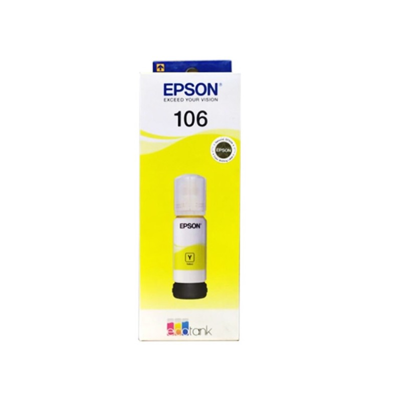 EPSON/爱普生 106墨水 C13T00R440 黄色/70ml/5000页 适用机型：L7188 单位:个
