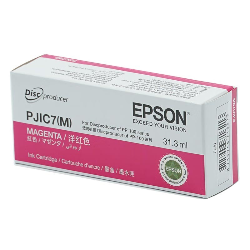 EPSON/爱普生 PJIC7(M)墨盒 C13S020691 洋红色 适用机型：PP-100III/PP-100N/PP-50II/BDP-50/PP-50 单位:个