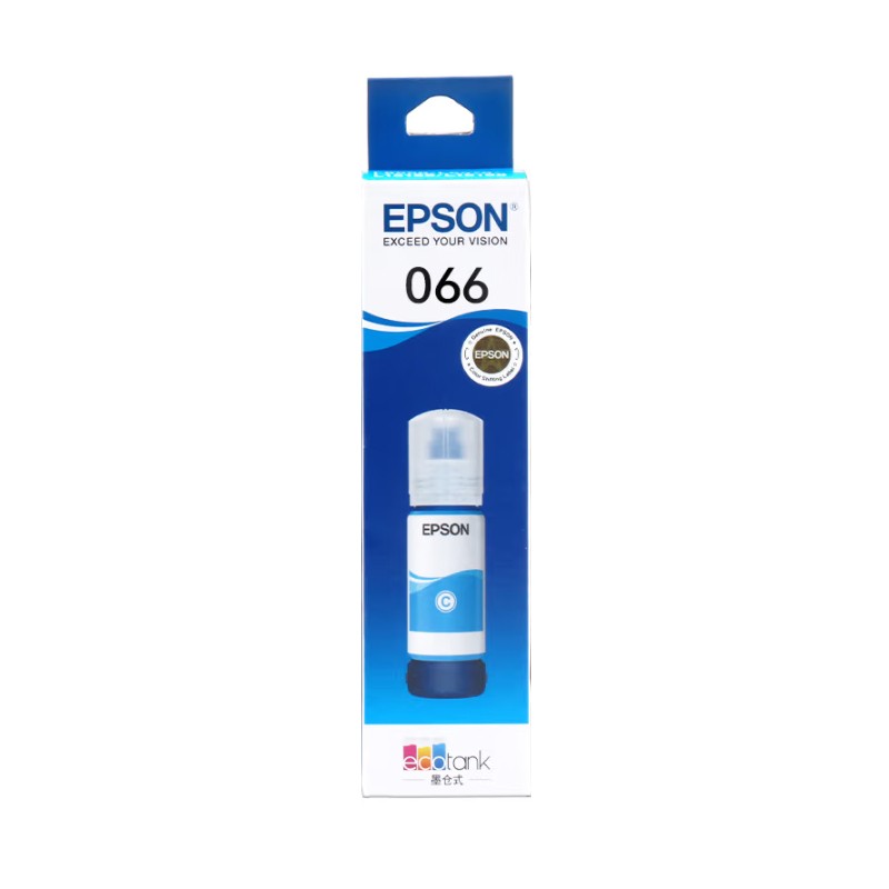 EPSON/爱普生 066墨水 C13T13Y280 青色/70ml/6500页 适用机型：L4366/L4368/L6376/L6378/L6379 L6398 单位:个