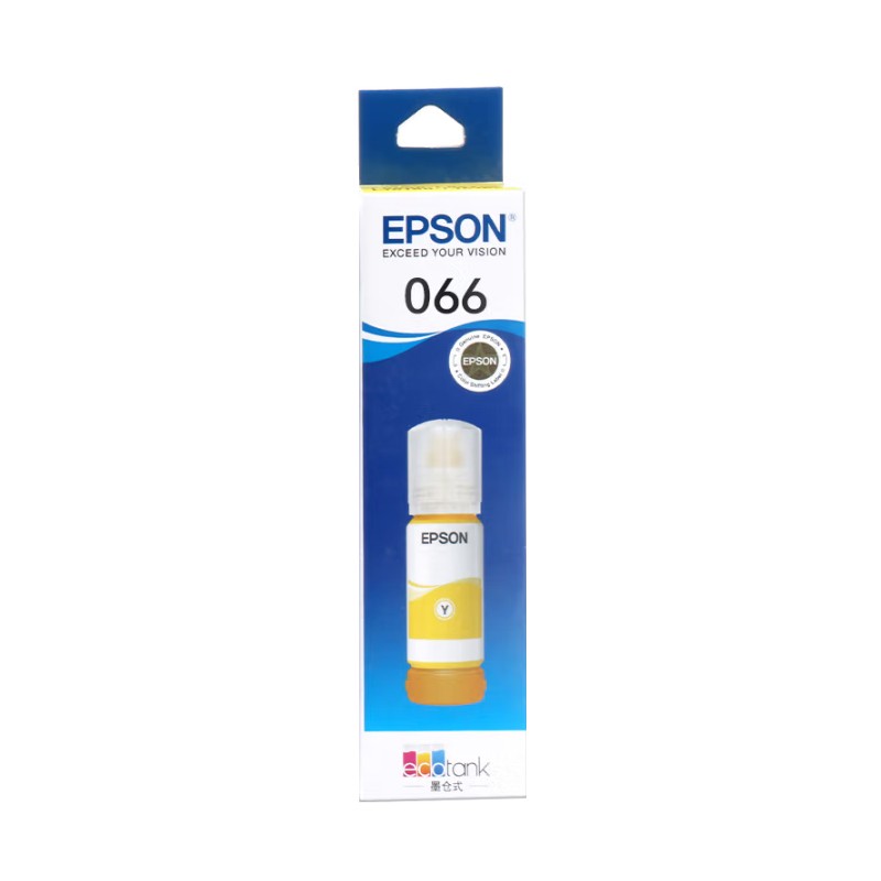 EPSON/爱普生 066墨水 C13T13Y480 黄色/70m/6500页 适用机型：L4366/L4368/L6376/L6378/L6379 L6398 单位:个