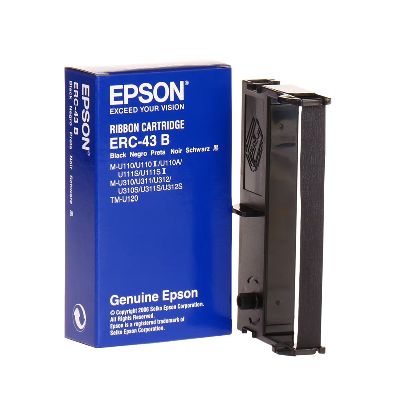 EPSON/爱普生 色带 ERC-43 适用机型：ERC39/43/MT311/M-310 单位:个