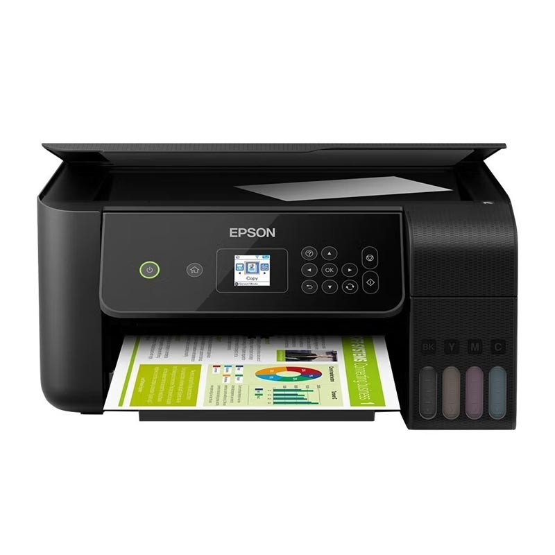 EPSON/爱普生 墨仓式一体打印机 L3269 A4/4色/10-5ipm/打印/复印/扫描/WIFI/机身黑色/耗材单页成本(黑色0.01元/彩色0.02元) 适用耗材：004黑色墨水C13T00U180(4500页);004青色墨水C13T00U280(7500页);004洋红色墨水C13T00U380(7500页);004黄色墨水C13T00U480(7500页) 单位:个