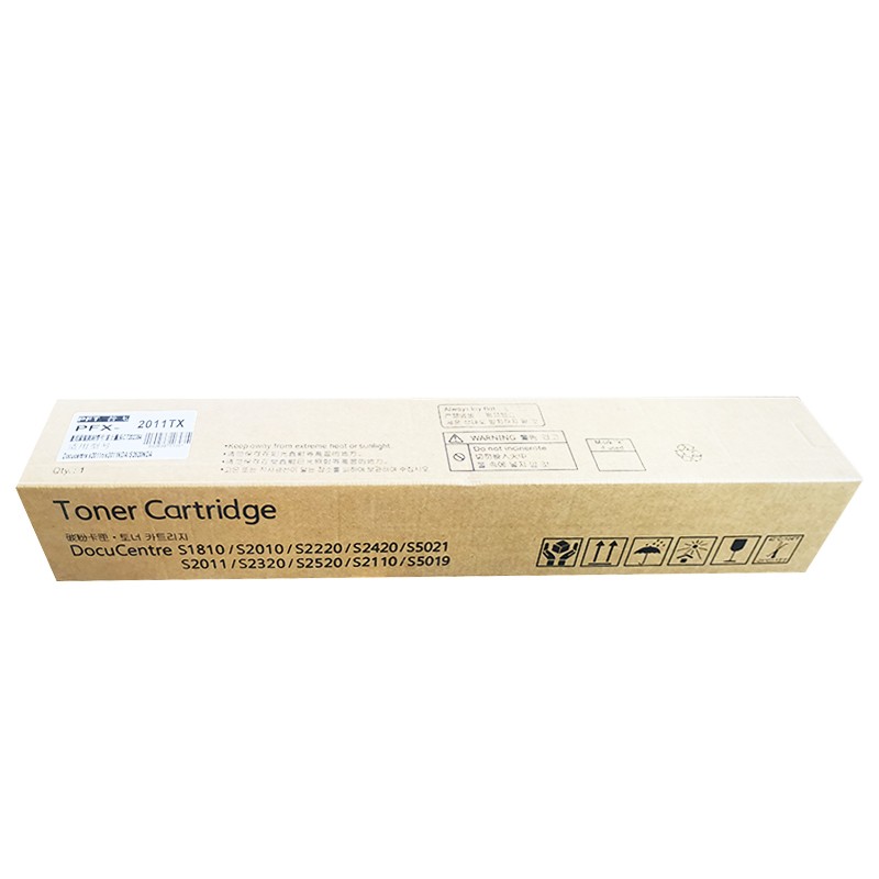 PFT/普飞 墨粉盒 PFX-2011T 黑色 兼容富士施乐墨粉盒CT202385 适用机型：DocuCentre S2011/S2320/S2520 单位:个