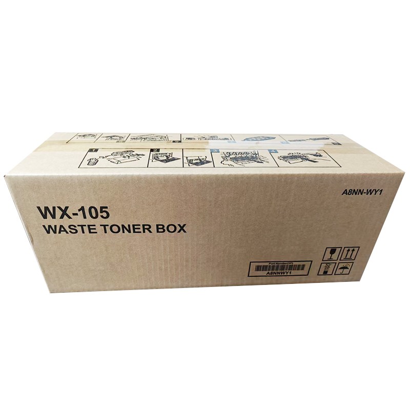 PFT/普飞 废粉盒 PKM-WX105 兼容柯美废粉盒WX-105(A8JJWY1) 适用机型：柯美C287/C226/C266/C227/C7528/C7222/C286i /C7228i/C226i/震旦ADC265/ADC225/ADC229/ADC289/汉光HGFC5226/HGFC5229 单位:个
