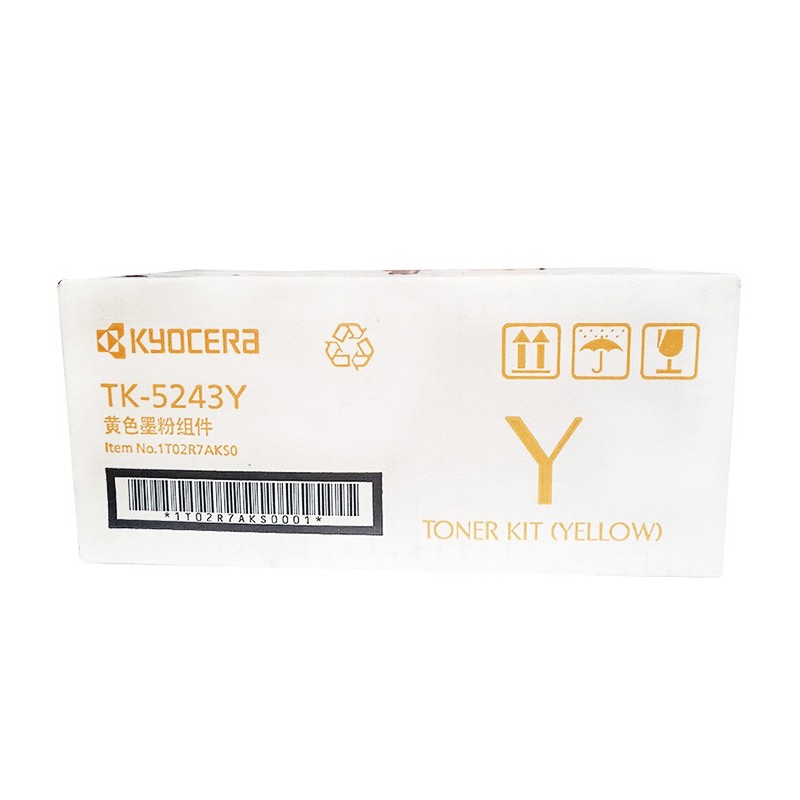 KYOCERA/京瓷 墨粉组件 TK-5243Y 黄色/3000页 适用机型：P5026cdn/P5026cdw/M5526cdn/M5526cdw 单位:个