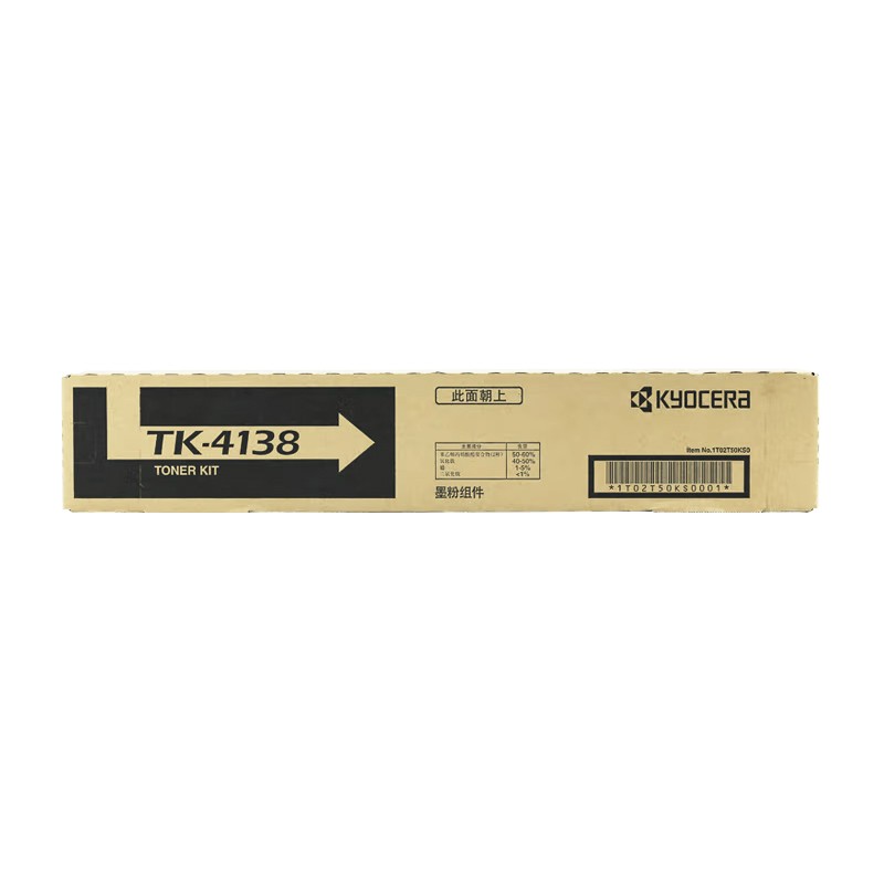 KYOCERA/京瓷 墨粉组件 TK-4138 黑色/18000页 适用机型：2210/2211 单位:个