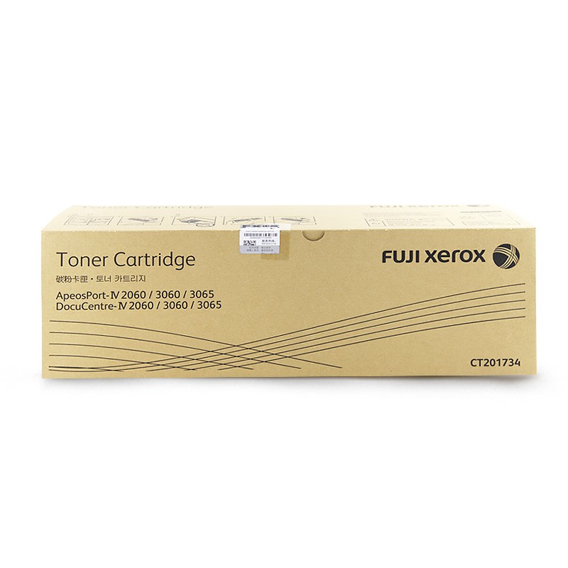 FUJI-FILM/富士胶片 墨粉筒 CT201734 黑色/2.5万页 适用机型：DocuCentre-IV 2060/3060/3065 ApeosPort-IV 2060/3060/3065 单位:个