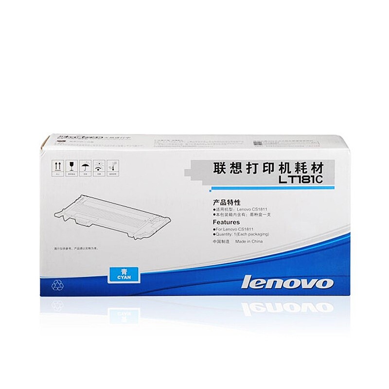 LENOVO/联想 墨粉盒 LT181C 青色/1000页 适用机型：CS1811 单位:个