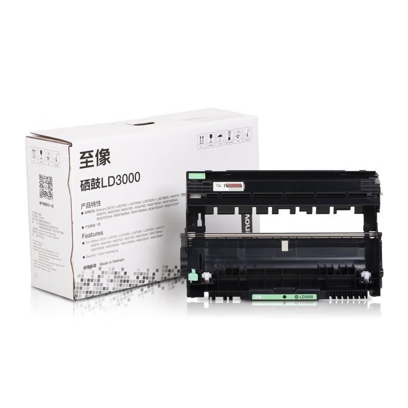 LENOVO/联想 硒鼓 LD3000 黑色/不含墨粉/1.2万页/质保3年 适用机型：L3070/L3070D/L3070DN/L3075DN/L3078DN/M3070/M3075/M3070W/M3070D/M3075D/M3070DW/M3070DWA/M3070DNA/M3075DNA/M3078DNA/M3070DHF/M3070DXF 单位:个
