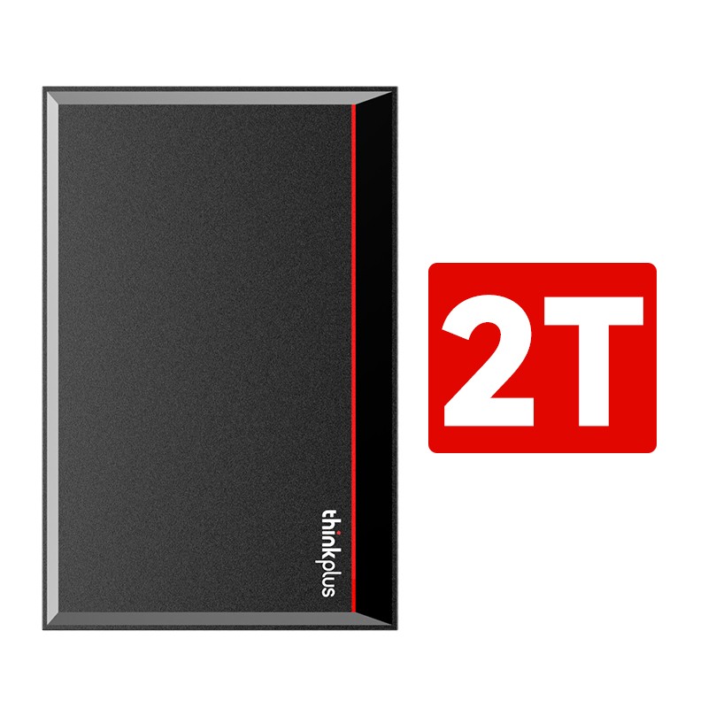 LENOVO/联想 移动硬盘 UD100 2T  黑色 单位:个