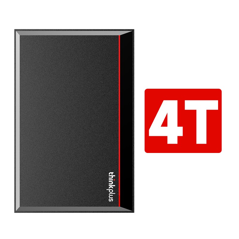 LENOVO/联想 移动硬盘 UD100 4T  黑色 单位:个