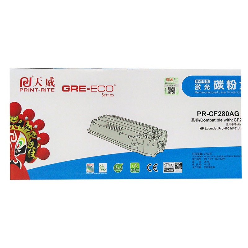 PRINT-RITE/天威 碳粉盒 PR-CF228AG 标准装/黑色/鼓粉一体/3000页 单位:个