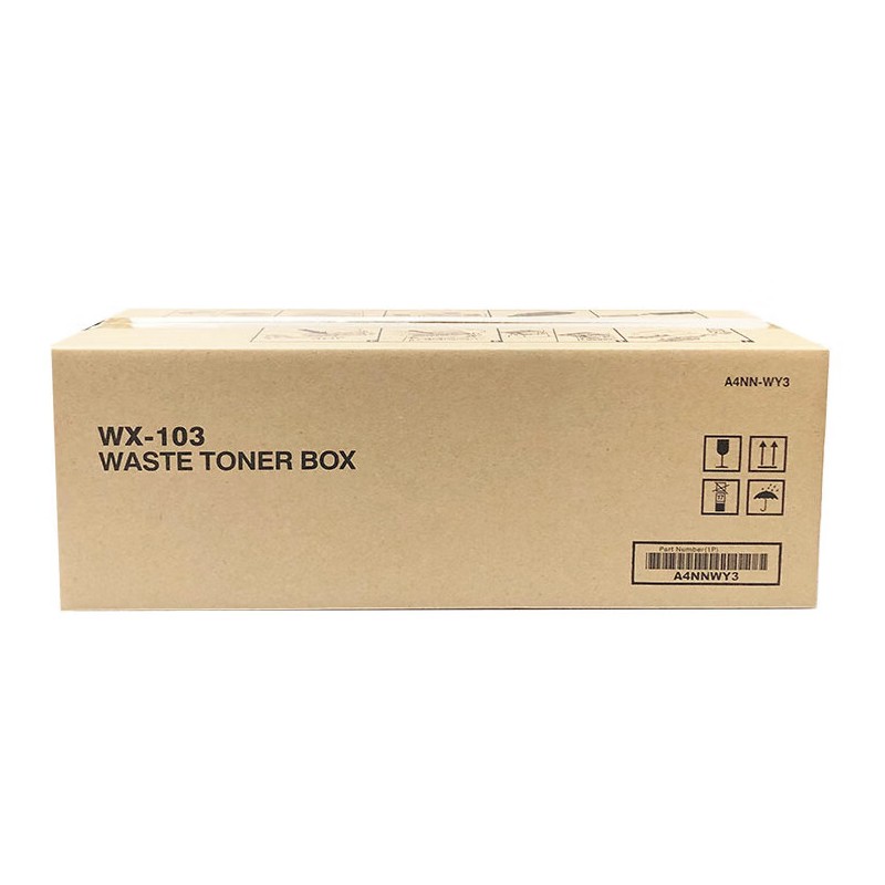 KONICAMINOLTA/柯尼卡美能达 废粉盒WX-103 WX-103 A4NNWY3 通用于柯美/震旦/汉光/德凡品牌机型 适用机型：柯美C224/C454/C554/C308/C284/C7930/C658/C558/C458//C368/C221/震旦ADC223/AD555/ADC223s/ADC366 单位:个