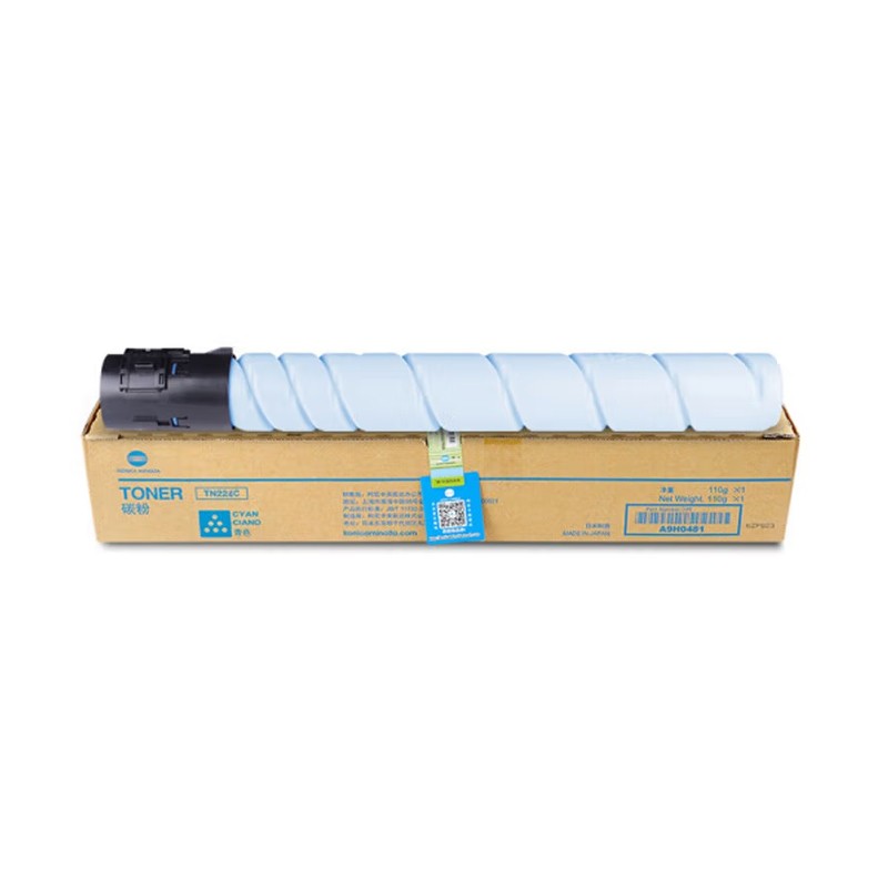 KONICAMINOLTA/柯尼卡美能达 TN224C复印墨粉 A9H0483 青色/2万页 适用机型：C256/C7222/C7226 单位:个