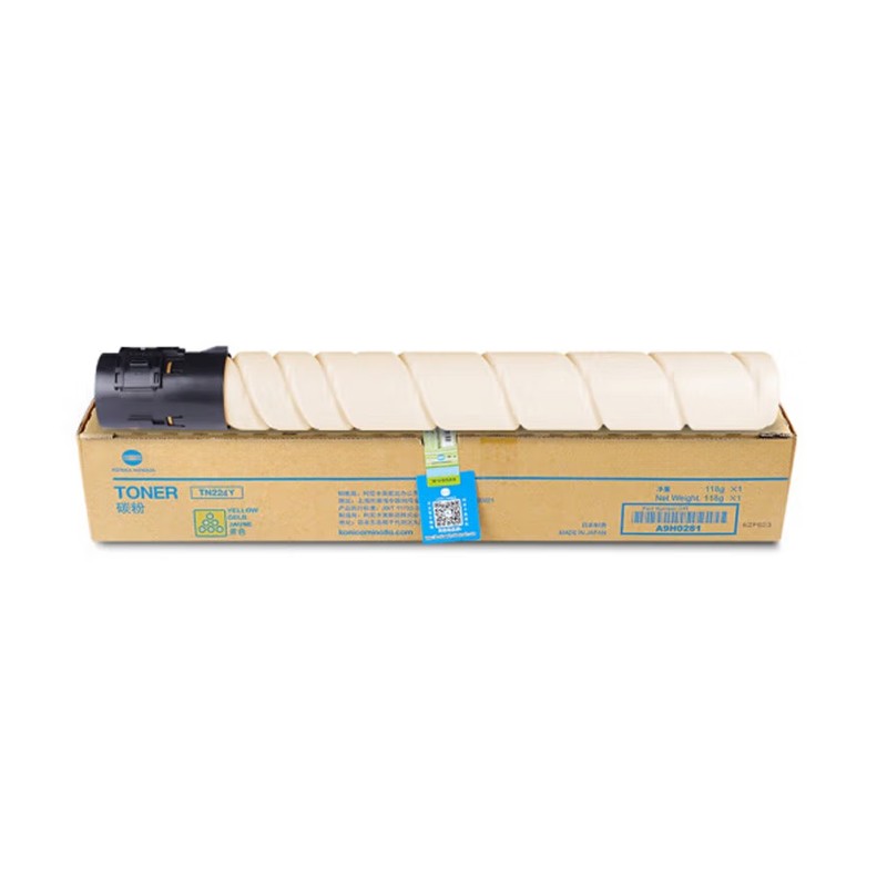 KONICAMINOLTA/柯尼卡美能达 TN224Y复印墨粉 A9H0283 黄色/2万页 适用机型：C256/C7222/C7226 单位:个