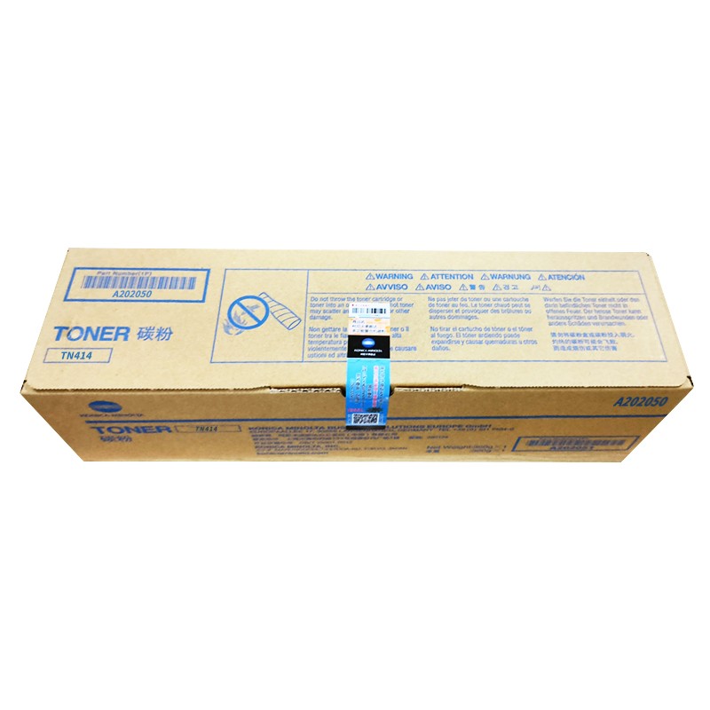 KONICAMINOLTA/柯尼卡美能达 TN414复印碳粉 A202050 2.5万页/512g 适用机型：BH423/363 单位:个