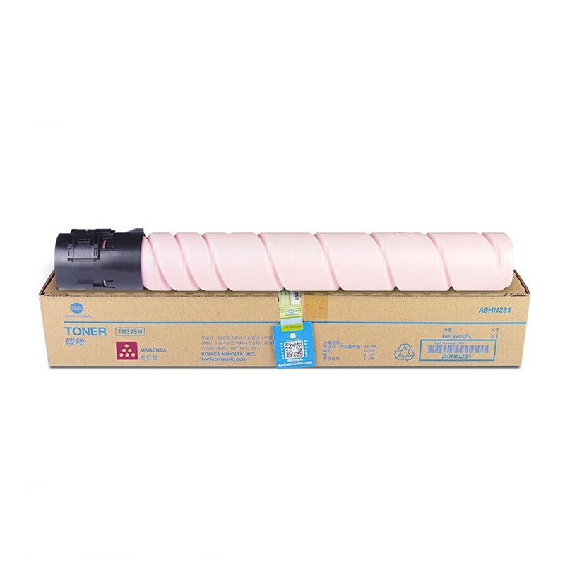 KONICAMINOLTA/柯尼卡美能达 TN328M/TN328LM碳粉 AAV8390/AAV839C 品红色/2.8万页 适用机型：C360i/C300i/C7130i/C250i/C361i/C7330i 单位:个