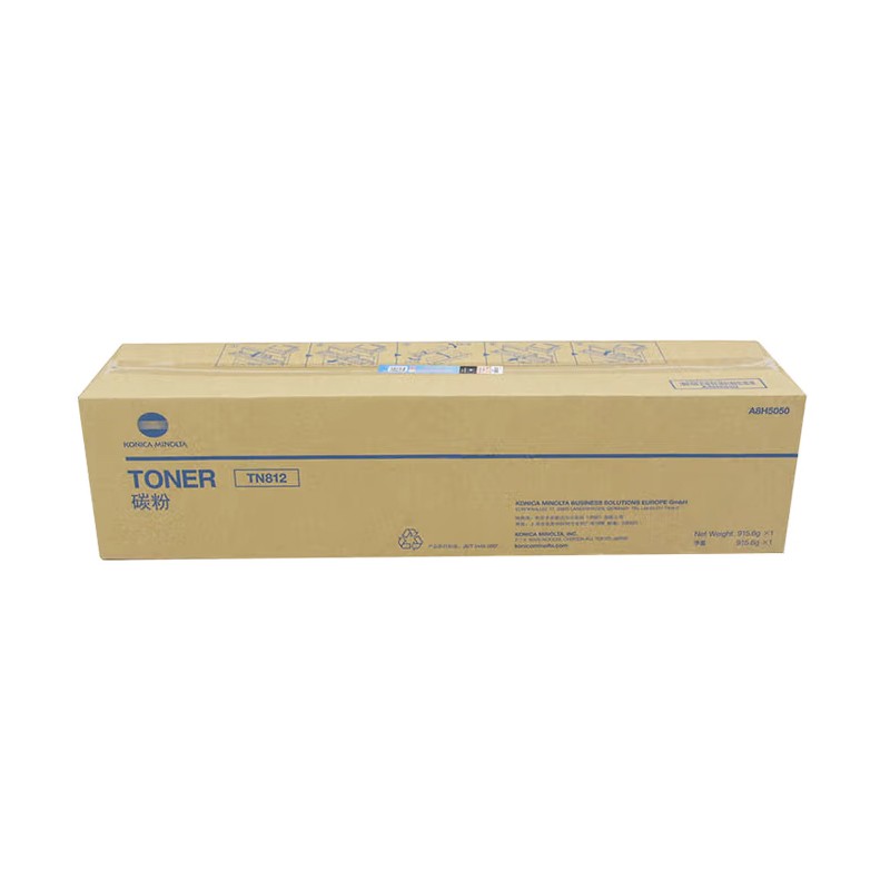 KONICAMINOLTA/柯尼卡美能达 TN812复印墨粉 A8H5050 黑色/4.08万页 适用机型：758/958 单位:个