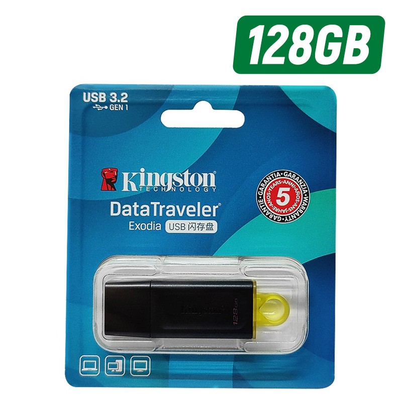 KINGSTON/金士顿 USB3.2 Gen 1高速车载闪存U盘 DTX 128GB 单位:个
