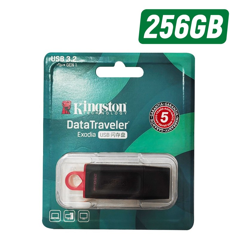 KINGSTON/金士顿 USB3.2 Gen 1高速车载闪存U盘 DTX 256GB 单位:个