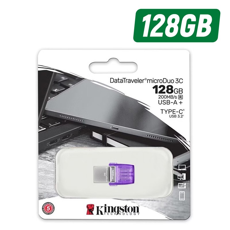 KINGSTON/金士顿 USB3.2 Gen 1高速车载闪存U盘 DTDU03CG3 128GB 单位:个