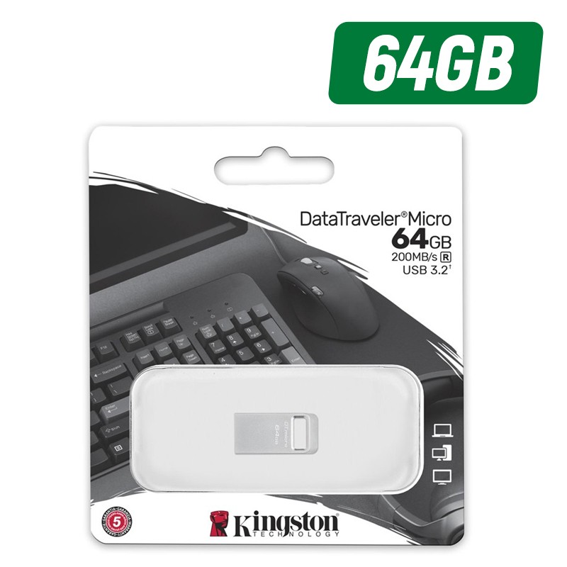 KINGSTON/金士顿 USB3.2 Gen 1高速车载闪存U盘 DTMC3G2 64GB 单位:个