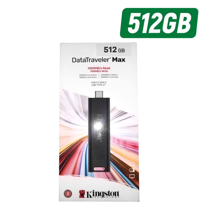 KINGSTON/金士顿 USB3.2 Gen 1高速车载闪存U盘 DTMAX 512GB 单位:个