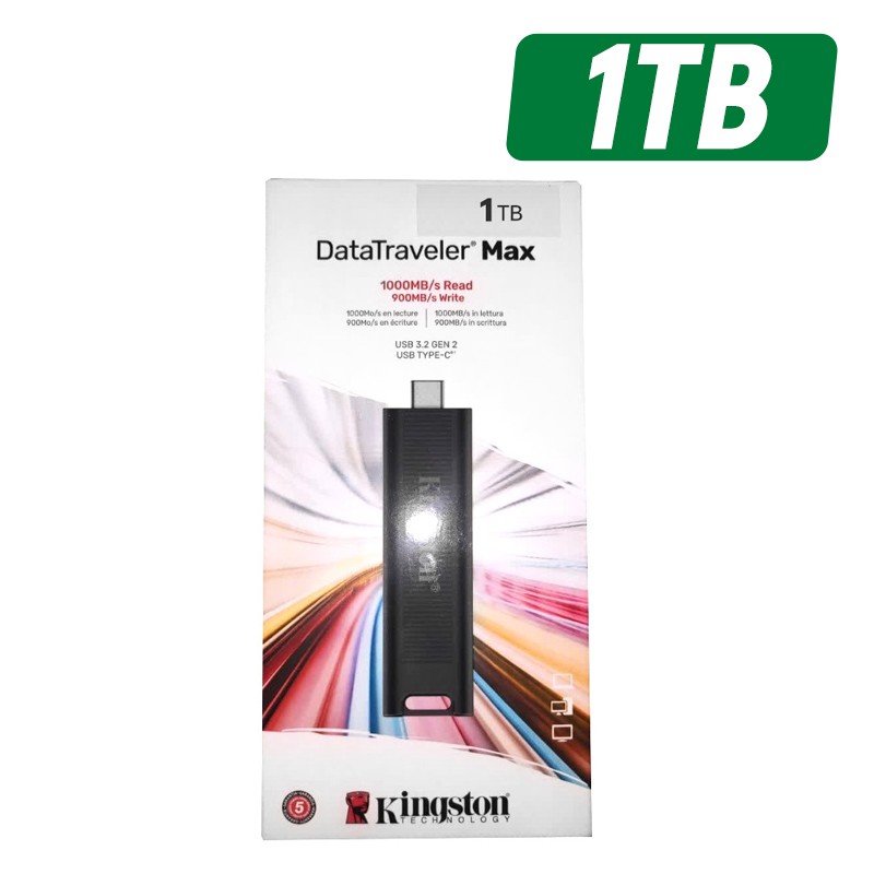 KINGSTON/金士顿 USB3.2 Gen 1高速车载闪存U盘 DTMAX 1TB 单位:个