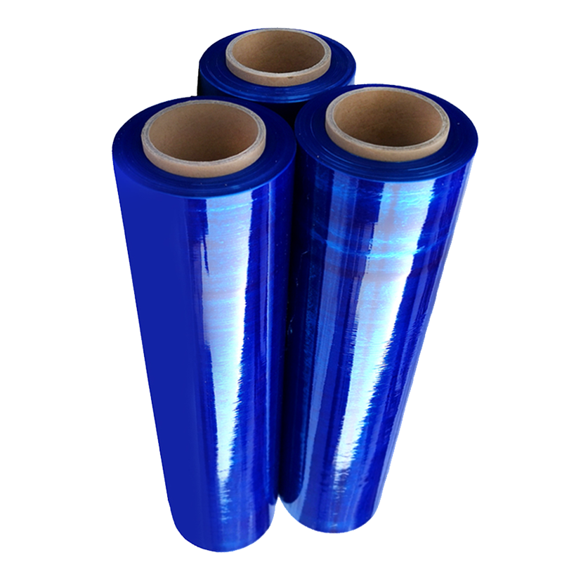 WL/沃隆 高强度拉伸缠绕膜 300000×300×0.02mm  2KG/卷  材质：LLDPE  蓝色 单位:卷