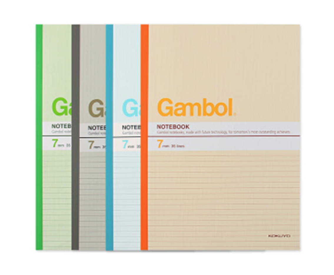 GAMBOL/渡边 软抄本 WCN-G5607 A5 148*210 60页/本 单位:本