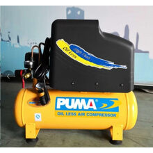 PUMA/巨霸空压 空压机 BX1012 黄色 直接传动式(无油式) 马力：0.75HP/0.55KW 排气量：0.028 M³min 转速：2850RPM 气缸数：1 使用压力：0.8Mpa 气桶容量：12 L 净重：17Kg 尺寸：53x24x50cm 单位:台
