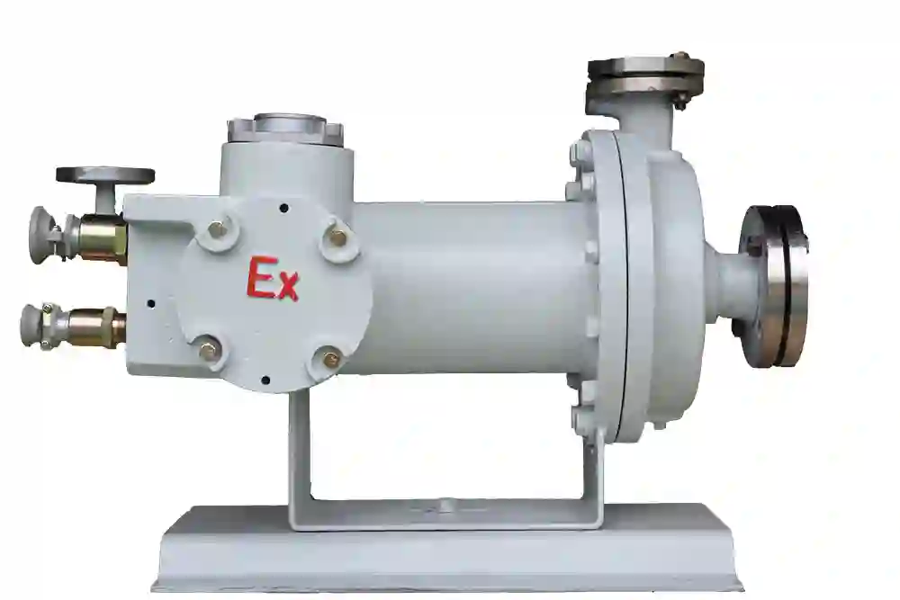 NIKKISO/日机装牌 屏蔽电泵 HN21B-A1 杨程20m 流量0.6 功率0.75KW 制造编号EK27-4092A-1 单位:台