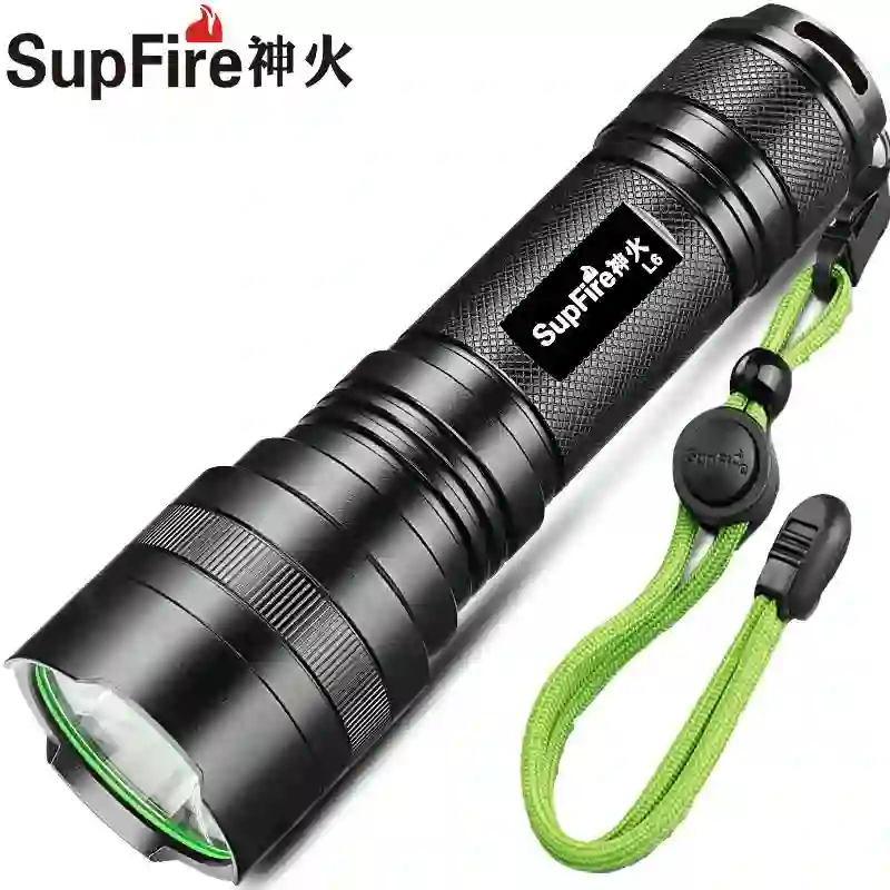 SUPERFIRE/神火 强光手电筒 L6-XPE 5W 3500毫安电池*1 单位:只