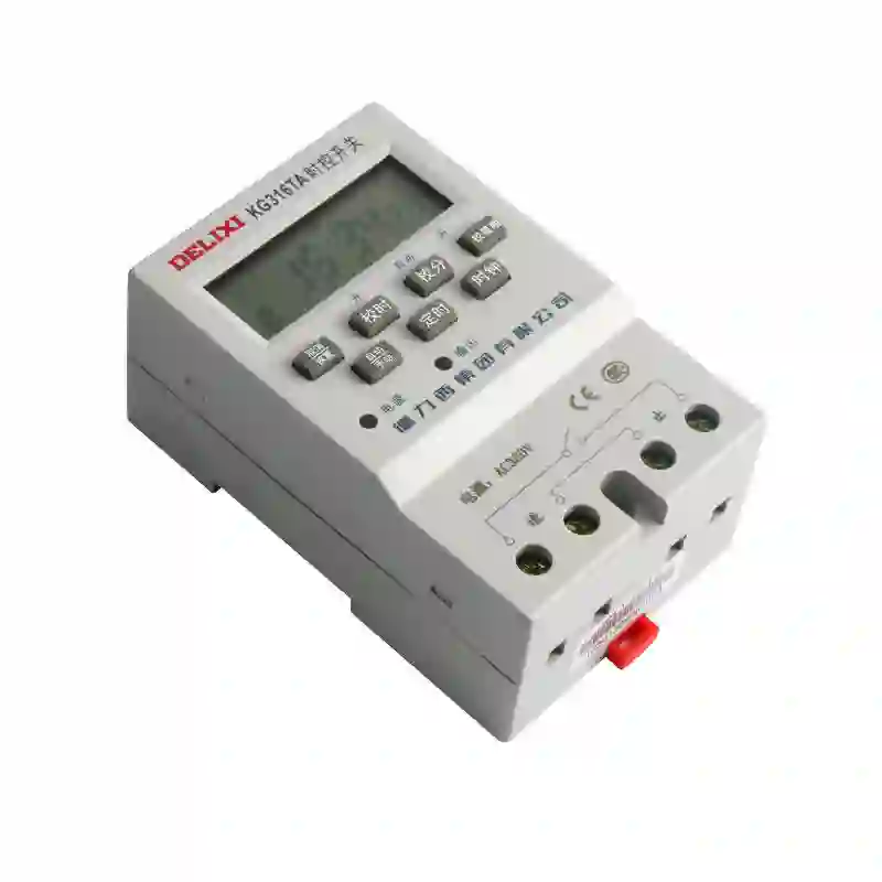 DELIXI/德力西 时控开关 KG316TA AC220V 不含导轨 单位:只