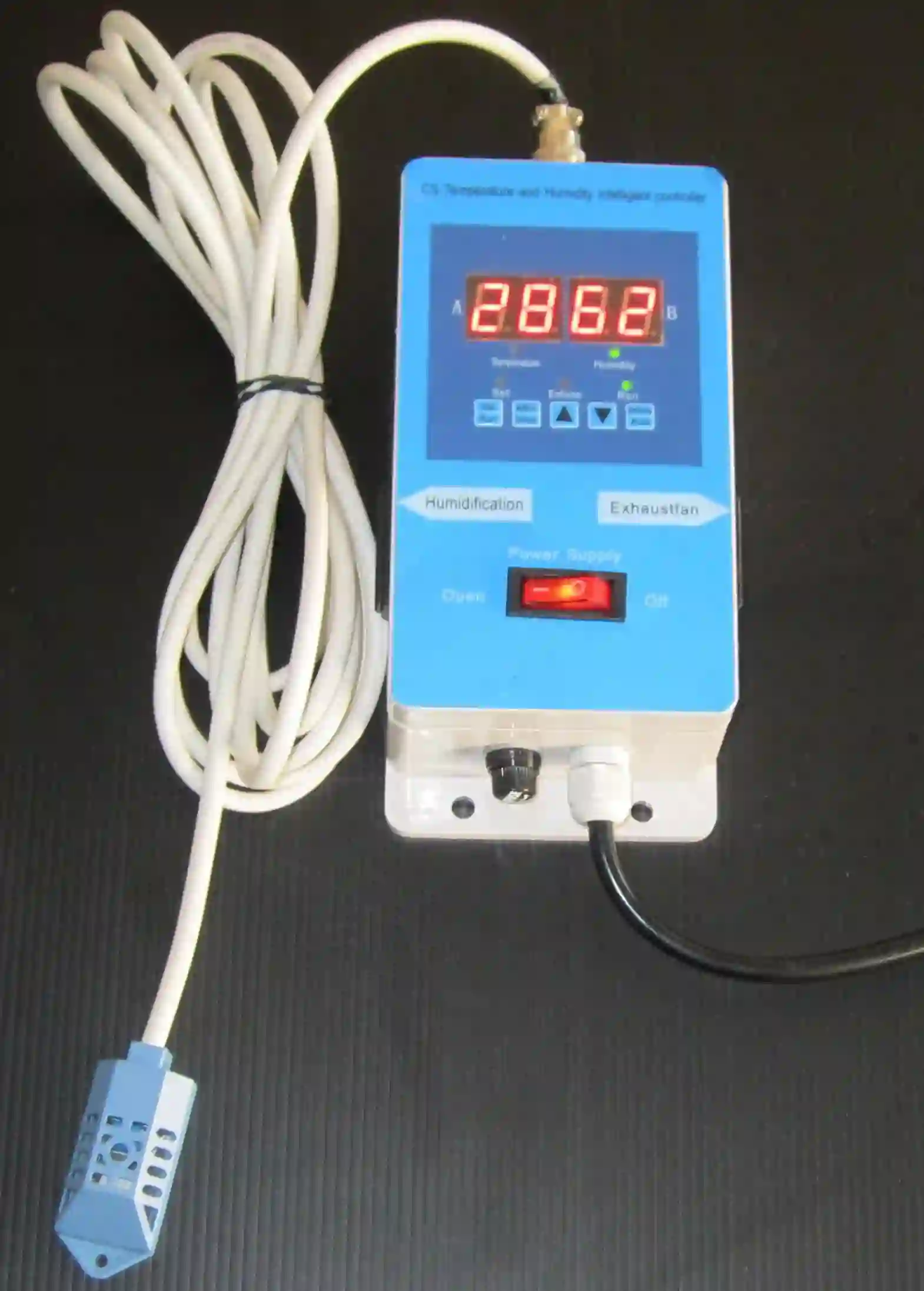 DINGLIDIAN/鼎犁电 温湿度控制器 KS-3-2H AC220V 不含第三方检测报告 单位:个
