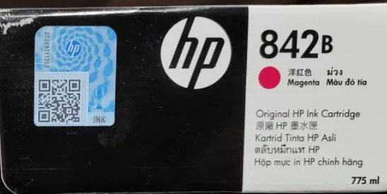 HP/惠普 842B墨盒 C1Q51A 红色/775ML 适用机型：老款XL8000(L3A09A机器背后有这个机器编号) 单位:个